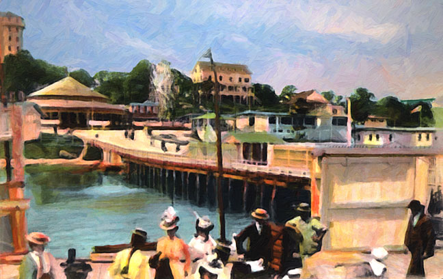 "Rocky Point Wharf Warwick RI